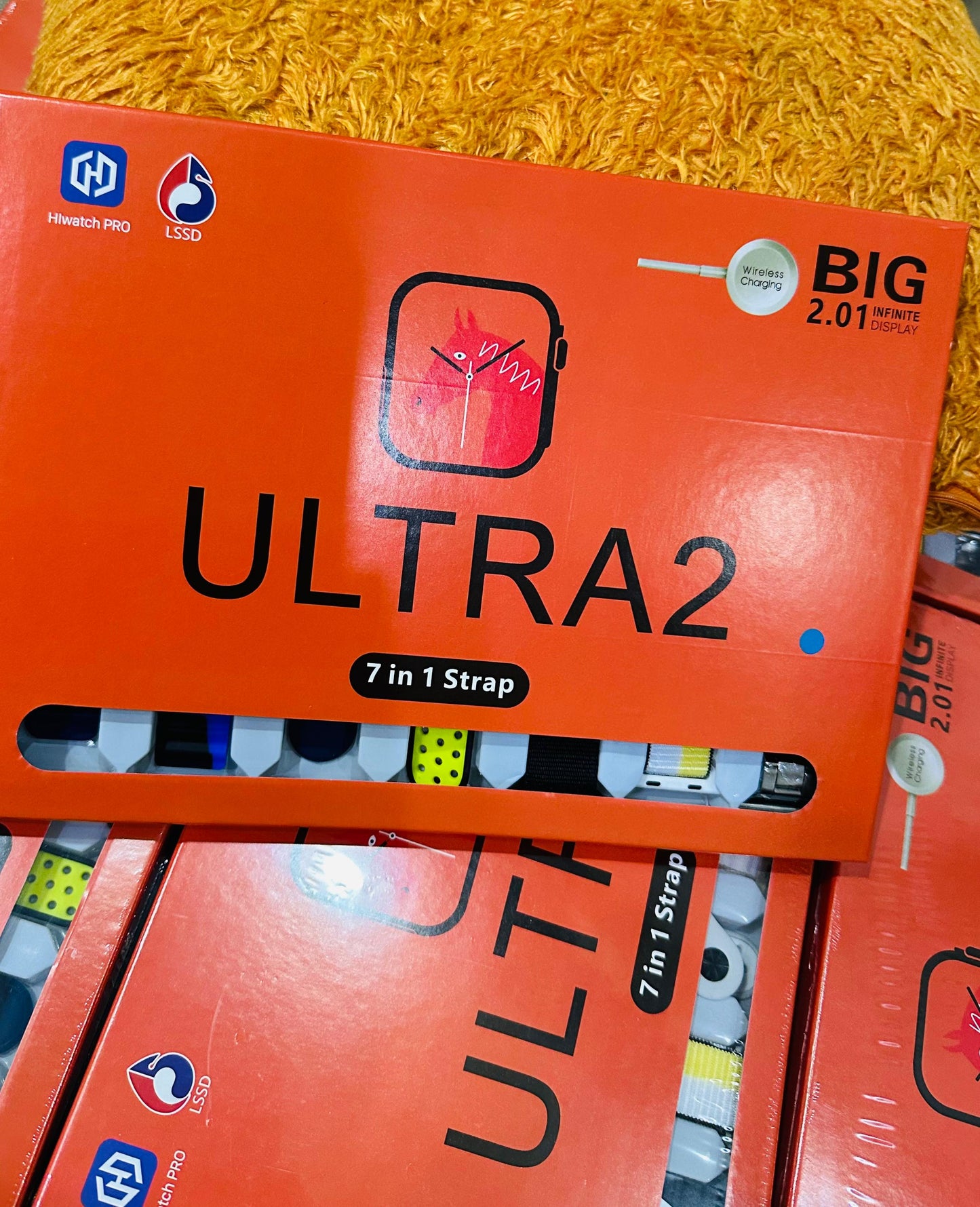 ULTRA 2 Smart Watch β 7 Straps | 2.01β Big Display | Sports Edition