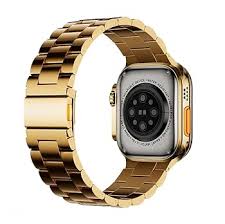 DT900 ULTRA 9 | GOLDEN EDITION | Smart Watch Sports Edition – 7 Straps | Full 2.09'' BIG TouchScreen | GOLDEN